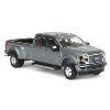1/64 2022 F-350 Platinum Dually Metallic Gray Exclusive Greenlight 51556-B - 2 of 4