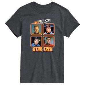 Men's - Star Trek - Retro Original Series Crew Short Sleeve Graphic T-Shirt - 1 of 4