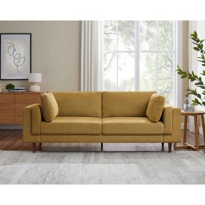 MINIMORE Modern Style 85''W Lassie 3Seater Square Arm Sofa - 1 of 4