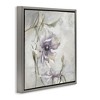Stupell Industries Grey & Purple Flower, 18" x 18" - 3 of 4
