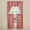 Park Designs Buffalo Check Tiers  - 36"L - Red&Cream - image 2 of 3