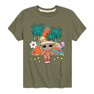 Boys' - LOL Surprise! - Boogie Babe Palm Trees Short Sleeve Graphic T-Shirt - 1 of 4