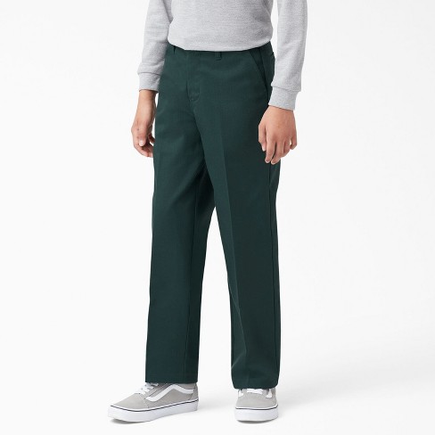 DICKIES DICKIES SLIM TAPER TWILL PANTS - LINCOLN GREEN