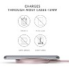 Native Union Drop Wireless Charger Pad With USB Cable, High Speed, Qi Compatible, Non-Slip, For iPhone, AirPods and More, Marquetry Rose - 4 of 4