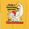 Boys' - Garfield - Only A Morning Person On Christmas Short Sleeve Graphic T-Shirt - 2 of 4