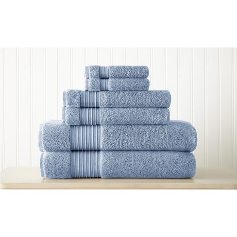 Modern Threads 6-piece 100% Turkish Cotton Towel Set. : Target