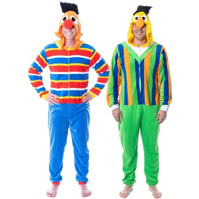 Seven Times Six Sesame Street Adult Character Union Suit Costume Pajama For Men Women
