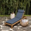 ARDEN earthFIBER Outdoor Chaise Cushion, 21 x 72, Water repellent, Fade Resistant, Cushion for Chaise Lounger 21 x 72 - 2 of 4