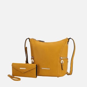 MKF Collection Lux Vegan Leather Women’s Hobo Bag with Wallet by Mia K - 1 of 4