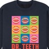 Men's - Disney - Dr. Teeth And The Electric Mayhem Mouth Grid Graphic Fleece Sweatshirt - 2 of 4