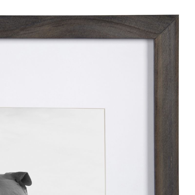 DesignOvation Gallery 14x18 matted to 11x14 Wood Picture Frame, Set of 2, 5 of 9