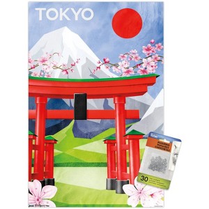 Trends International Tokyo - Scenic Unframed Wall Poster Prints - 1 of 4