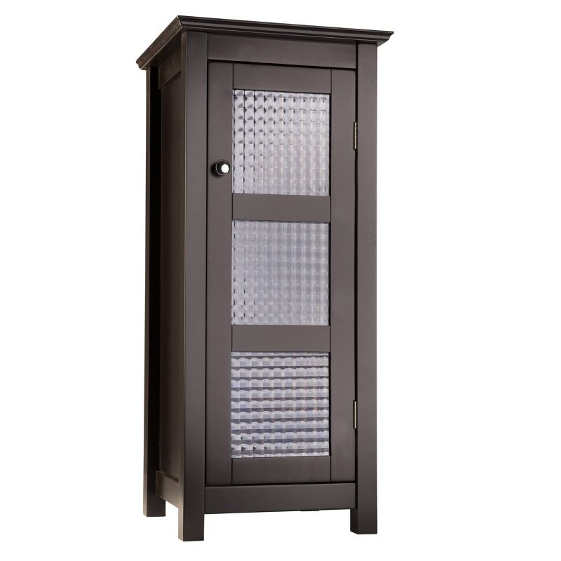 Chesterfield One Glass Door Floor Cabinet - Elegant Home Fashions, 1 of 9