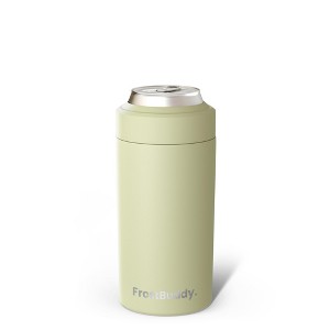 FrostBuddy Universal Buddy Insulated Can Cooler | Fits 12oz Cans, Slim Cans & Bottles | Stainless Steel Drink Holder - 1 of 4