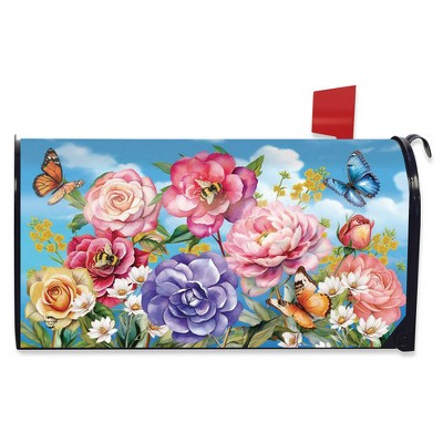 Briarwood Lane Spring Mailbox Cover  - Oversized - Stop and Smell the Roses Large Oversized For Spring Mailbox Cover