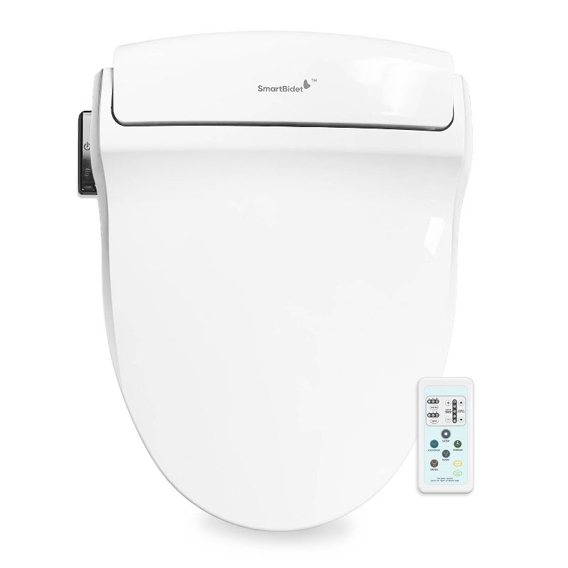 SB-1000WR Electric Bidet Toilet Seat for Round Toilets White - SmartBidet, 3 of 10