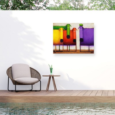 Trademark Fine Art - Daniel Patrick Kessler  Canvas Art Matted Framed Art