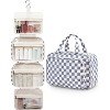 Narwey Travel Toiletry Bag for Women Large Hanging Makeup Bag Organizer Toiletries Bag - 4 of 4
