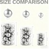 COZONY 34 Pcs Shatterproof Christmas Ball Ornament Set, Xmas Tree Hanging Decor for Holiday Wedding - 3 of 4