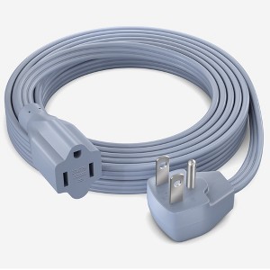 Maximm Extension Cord Heavy Duty Flat Wire 3-Prong Flat Plug, 14 AWG Power Cord - UL Certified - 1 of 4