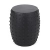 Sapphtopaz Outdoor End Table Modern Outdoor End Table Outdoor Side Table, Patio Table Small Table for Backyard, Balcony, Porch - 2 of 4