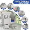 50in Stainless Steel Dog Washing Station - 2 of 4