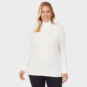 Warm Essentials by Cuddl Duds Women's Smooth Stretch Thermal Turtleneck Top - 1 of 4