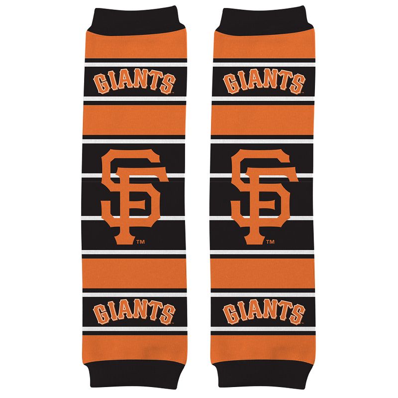 Baby Fanatic Officially Licensed Toddler & Baby Unisex Crawler Leg Warmers - MLB San Francisco Giants, 3 of 7