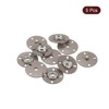 Unique Bargains Alloy Invisible Durable High Hardness Buckle Fasteners Press Studs Buttons 5 Pcs - 3 of 4