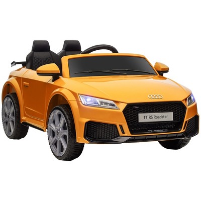 Aosom 6V Kids Electric Ride On Car, Licensed Audi TT RS with Seat and Remote Control, Horn, Music, MP3, for Kids 3-6 Years Old