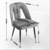 NicBex Modern Dining Chairs Set of 2,Velvet Accent Chairs with Nailheads and Black Metal Legs for Dining Room,Living Room - 3 of 4