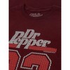 Dr Pepper 23 Varsity Sports Jersey T-Shirt - Burgundy - 2 of 4