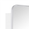 TEHOME Garnes Rectangular Recessed or Surface Mount Metal Medicine Cabinet with Mirror - 3 of 4