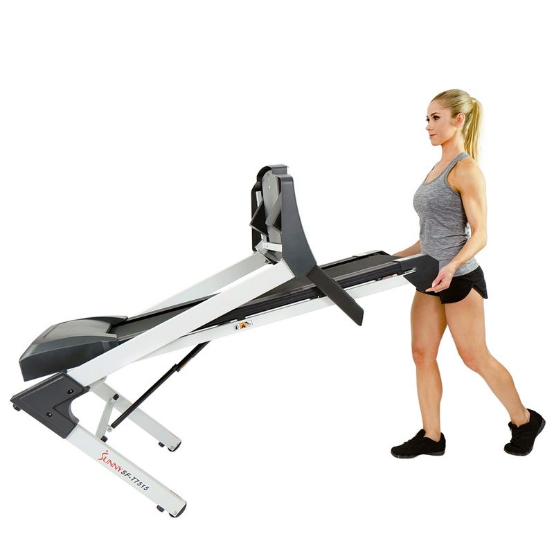 Sunny Health &#38; Fitness  Auto Incline Electric Smart Treadmill, 5 of 16