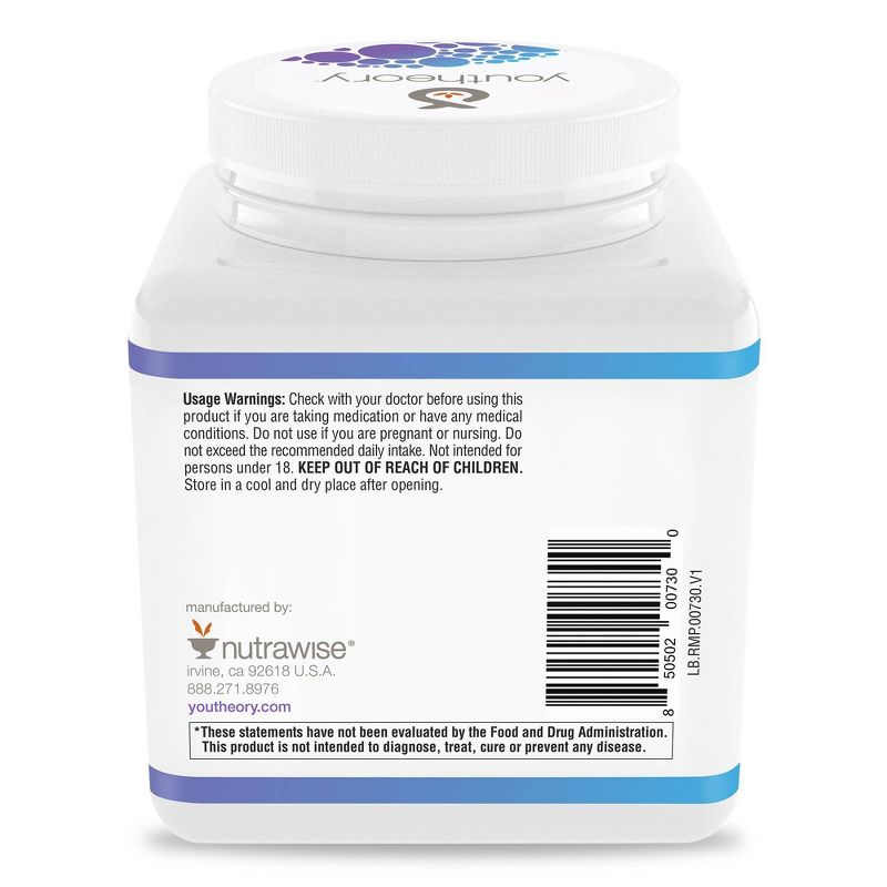 Youtheory Relax, Magnesium Powder, Berry, 4.4 oz (126 g), 4 of 5