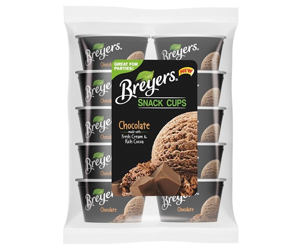 Breyers&#174; Snack Cups Chocolate Ice Cream - 48oz