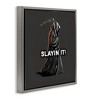 Stupell Industries Slayin' It Grim Reaper Floating Frame Canvas Art - 2 of 4