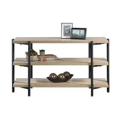 INFURNIC TV Stands and Consoles Modern Console with Sturdy Top and Shelves for Stylish Storage, Brown, 43.7"*17.56"*23.86"
