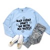 Simply Sage Market S.W.Smiley Don't Go With My Outfit Smiley Faces Sweatshirt - 3 of 4