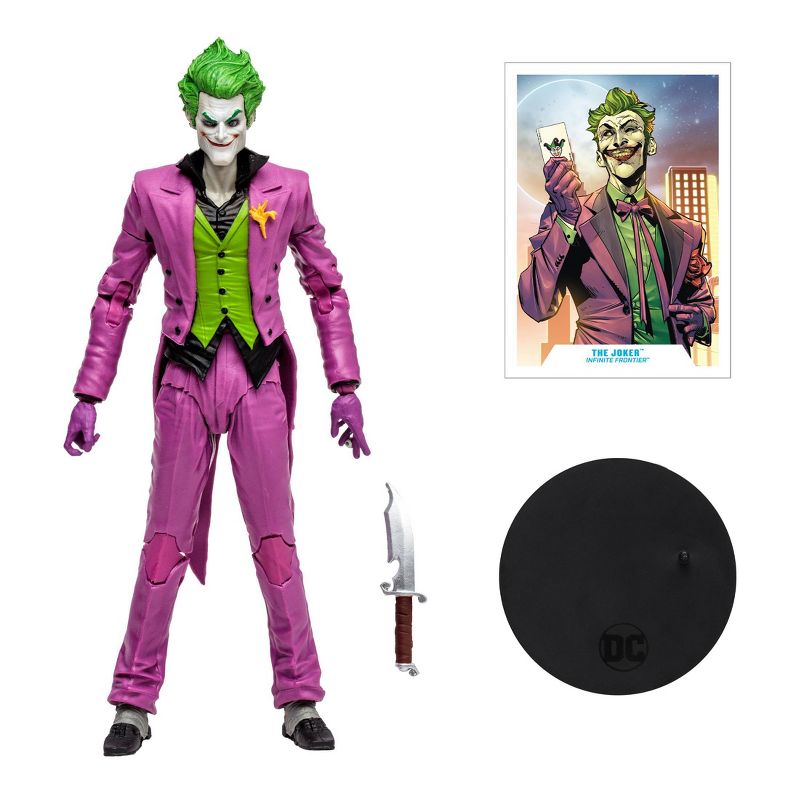 DC Comics Multiverse Infinite Frontier The Joker Action Figure, 4 of 14