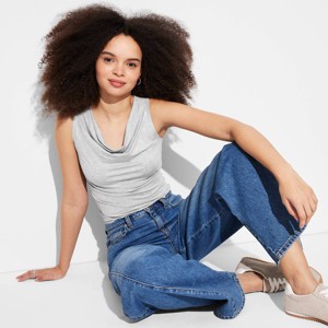 Women's Cowl Neck Tank Top - Wild Fable™ - 1 of 4