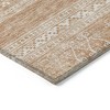 Copper And Ivory Southwestern Washable Indoor Outdoor Area Rug - 4 of 4