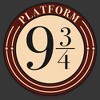 Boy's Husky Harry Potter Platform 9 3/4 Logo - image 2 of 3