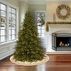 52" Off-White HGTV Home Collection Fringe Detail Tree Skirt - National Tree Company - 2 of 4