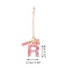 Unique Bargains Flower Letter Water Cup Pendant 1 Pc - 2 of 4