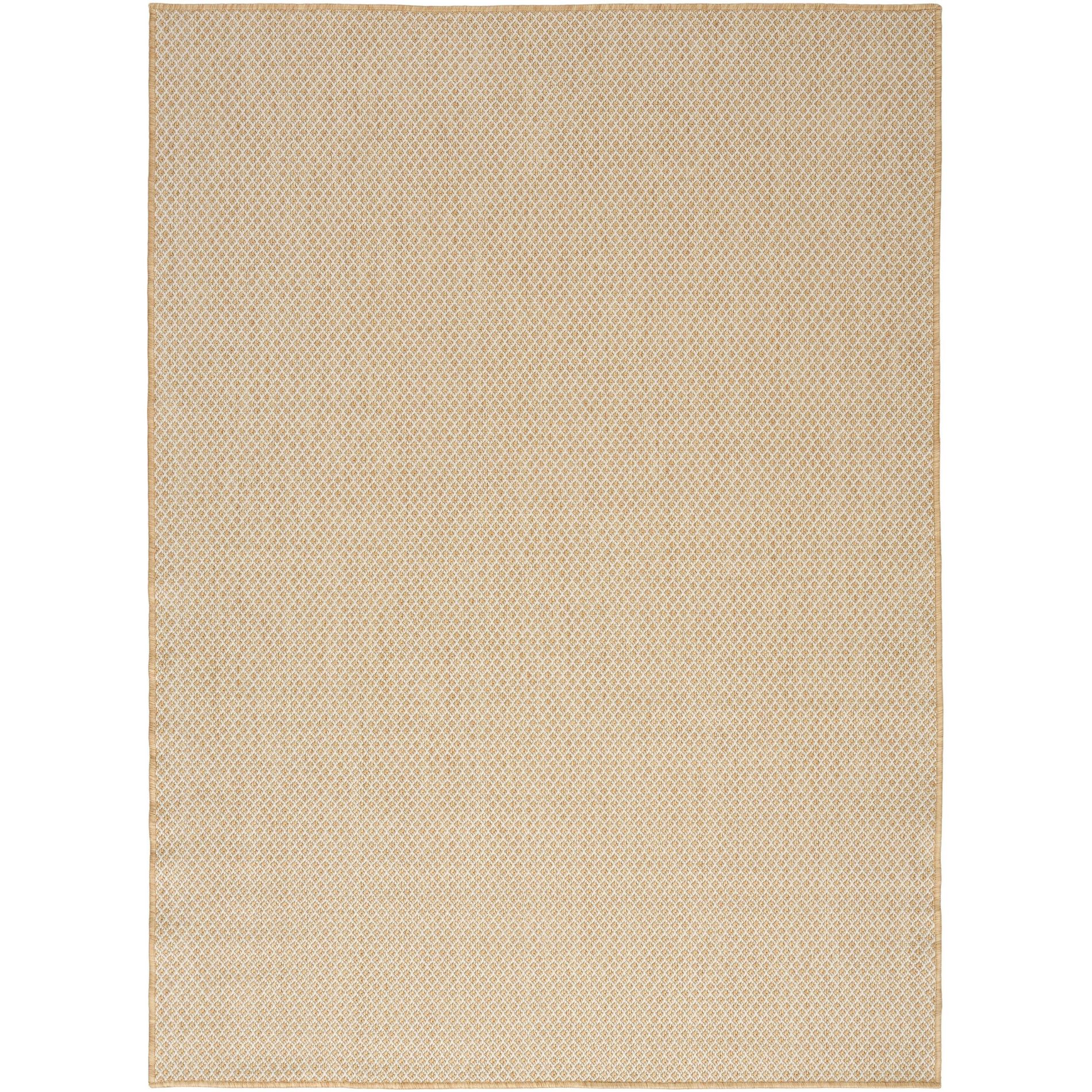 Nourison Courtyard 6' x 9' Natural Modern Rug