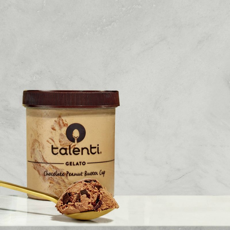 Talenti Peanut Butter Cup Gelato - 16oz, 6 of 8