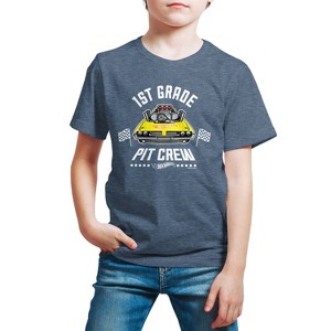 Boys' - Hot Wheels - Pit Crew 1st Grade Short Sleeve Graphic T-Shirt - 1 of 4