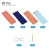 Unique Bargains Party Decoration Reusable Strong Rope Tassel Garland Banner 20 Pcs - 3 of 4
