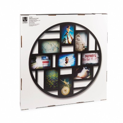 Classic Black 9-Opening Collage Wall Frame 23" Display